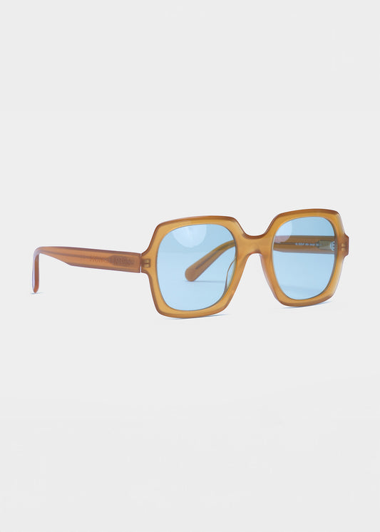 Moncler Brown Square Sunglasses