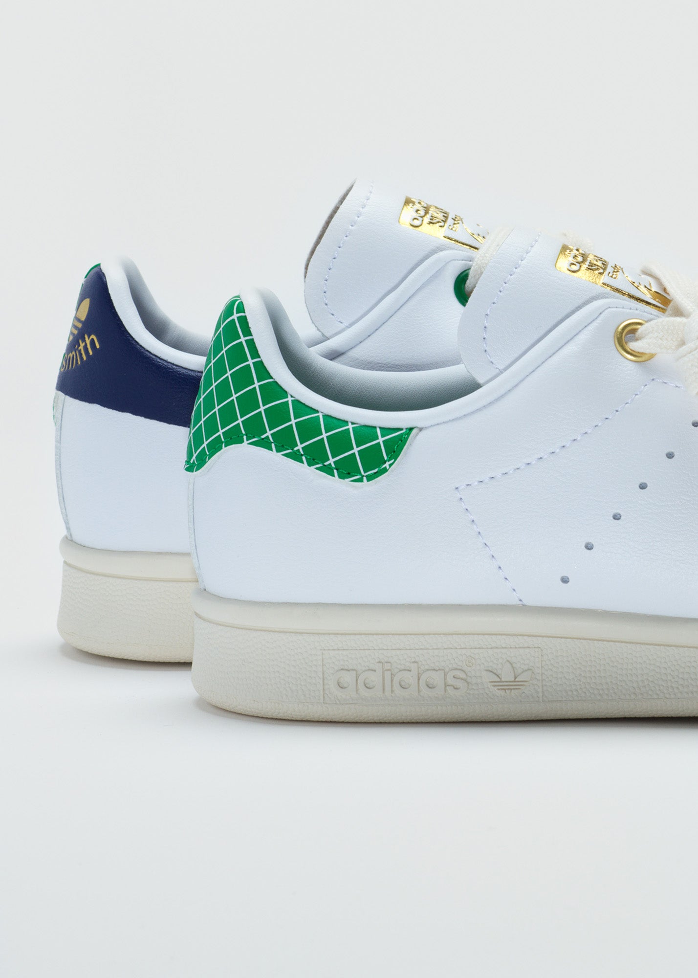 Adidas Stan Smith Cloud White/ Green/ Legacy Indigo