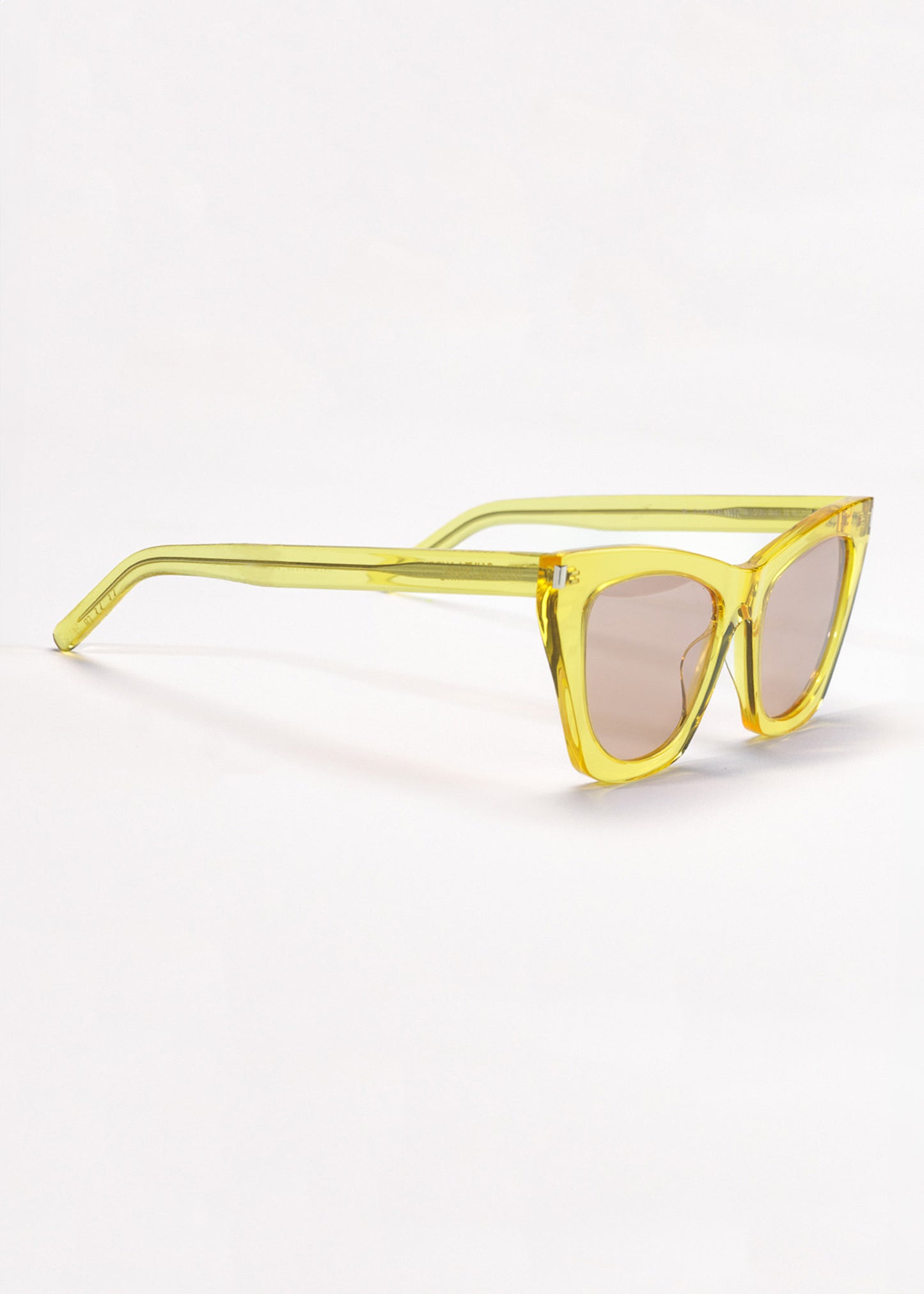 Saint Laurent Yellow Sunglasses