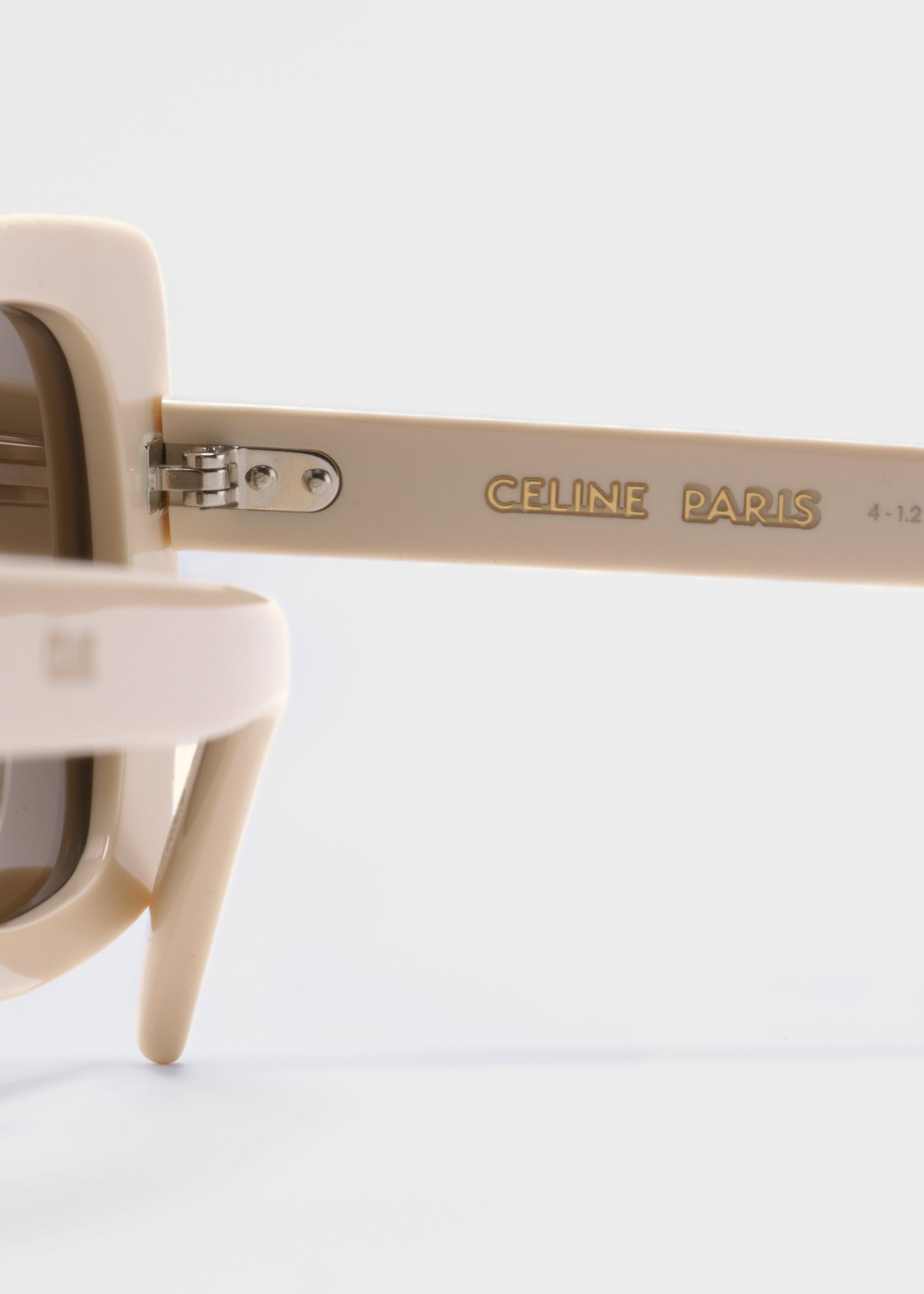 CELINE Square Cream Sunglasses