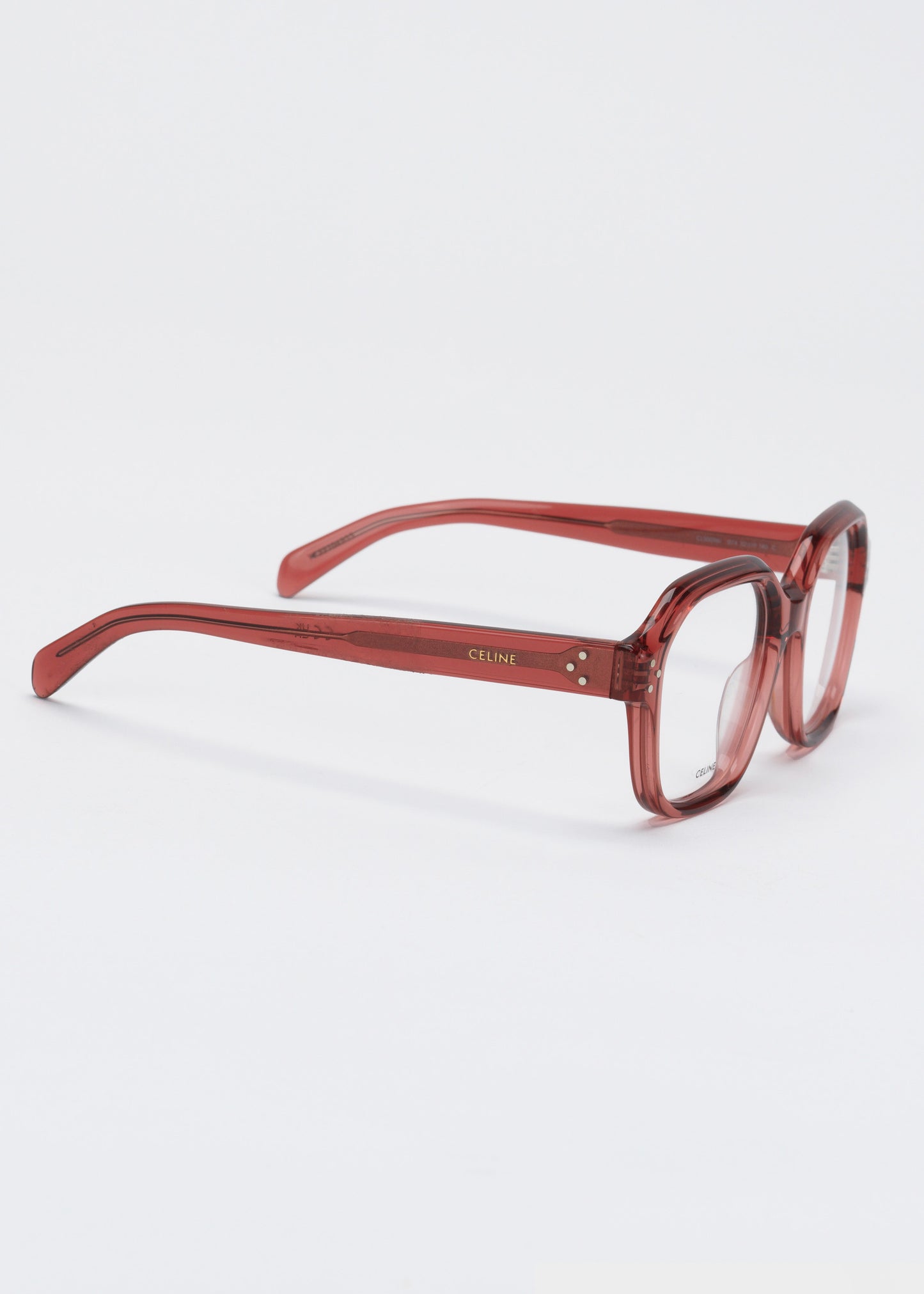 CELINE Red Eyeglass Frames