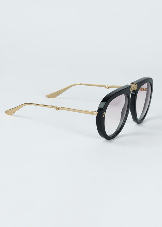 Gucci Black/Gold Foldable Sunglasses
