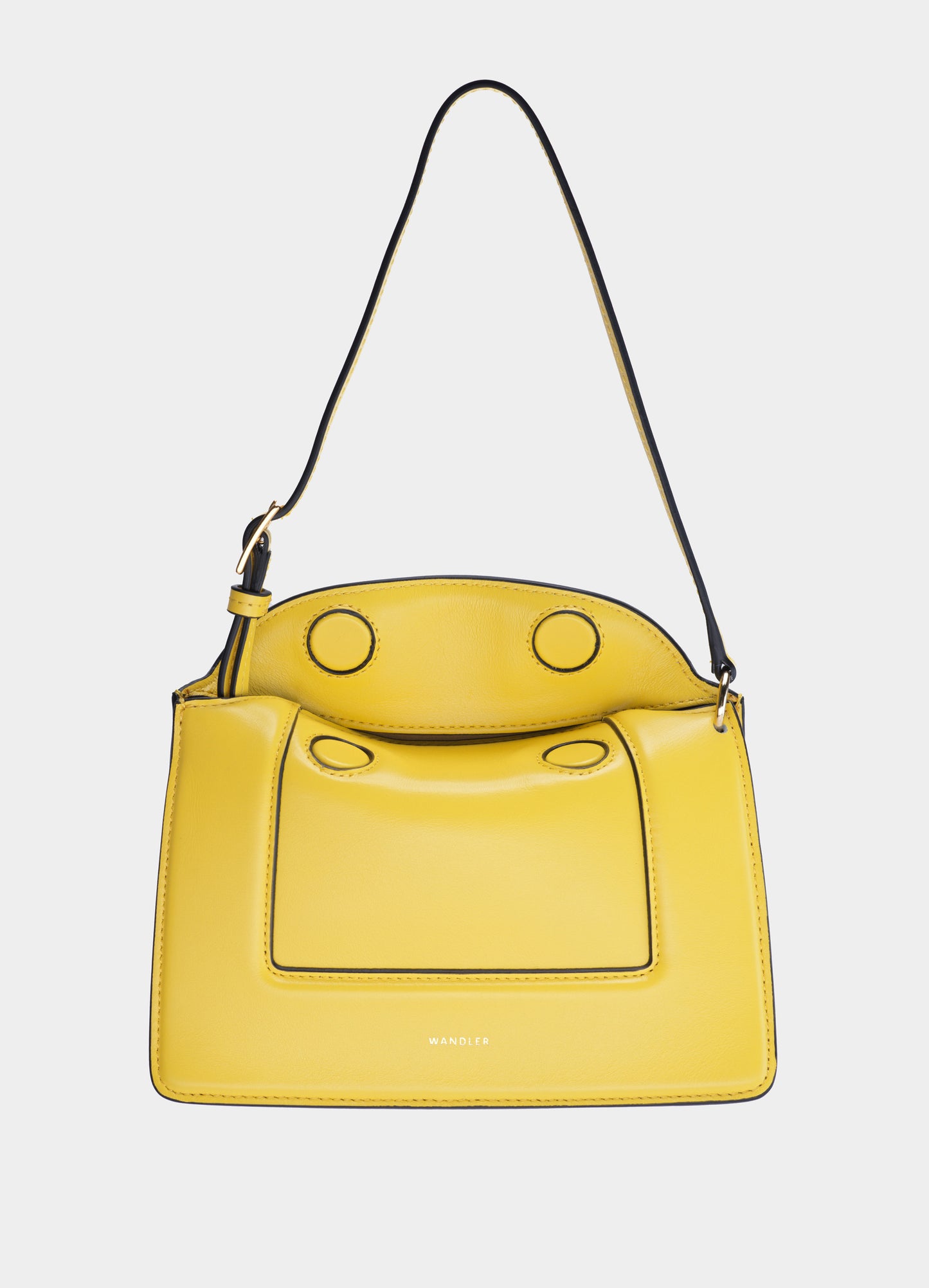 Penelope Micro in Yellow Leather